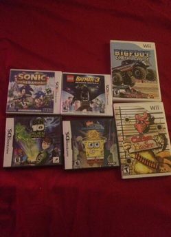 Juegos de 3ds ey Wii