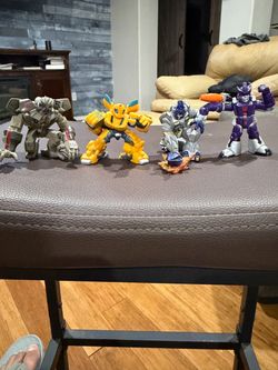 Transformers Robot Heroes 2007-2008, Galvatron, Bumblebee, Starscream, MEGATRON