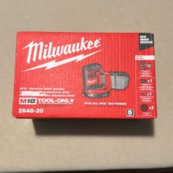 Milwaukee M18 Random Orbit Sander 