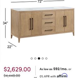 Bath Vanity Brand New