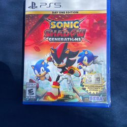 Sonic Shadow Generations For PS5