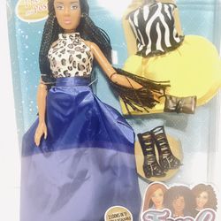 NEW RARE Indigo Fresh Doll Dr. Lisa Articulated African American Doll
