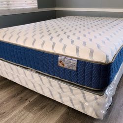 Queen Supreme Ortho Mattress And Boxspring  