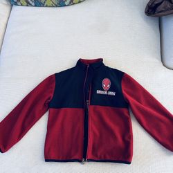 Spiderman Fleece Jacket 7y