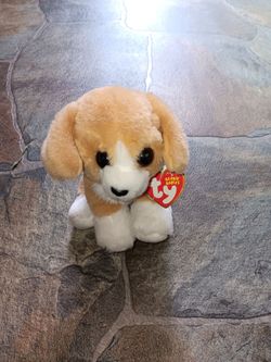 RETIRED  2018 TY [ Franklin Brown Dog] BEANIE BABY