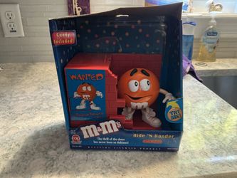 New Collectible M&M's "Hide 'N Hander" candy dispenser