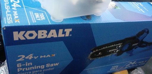 Kobalt 24V Max 6-in Brushless Pruning Saw