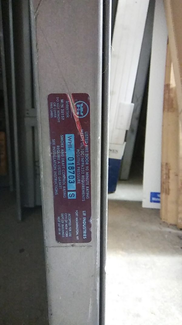 Fire Door For Sale In Queens Ny Offerup