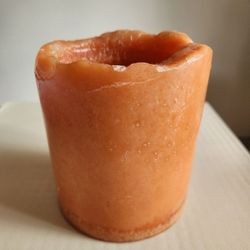 Pier 1 Candle Orange Color Peach Scent 