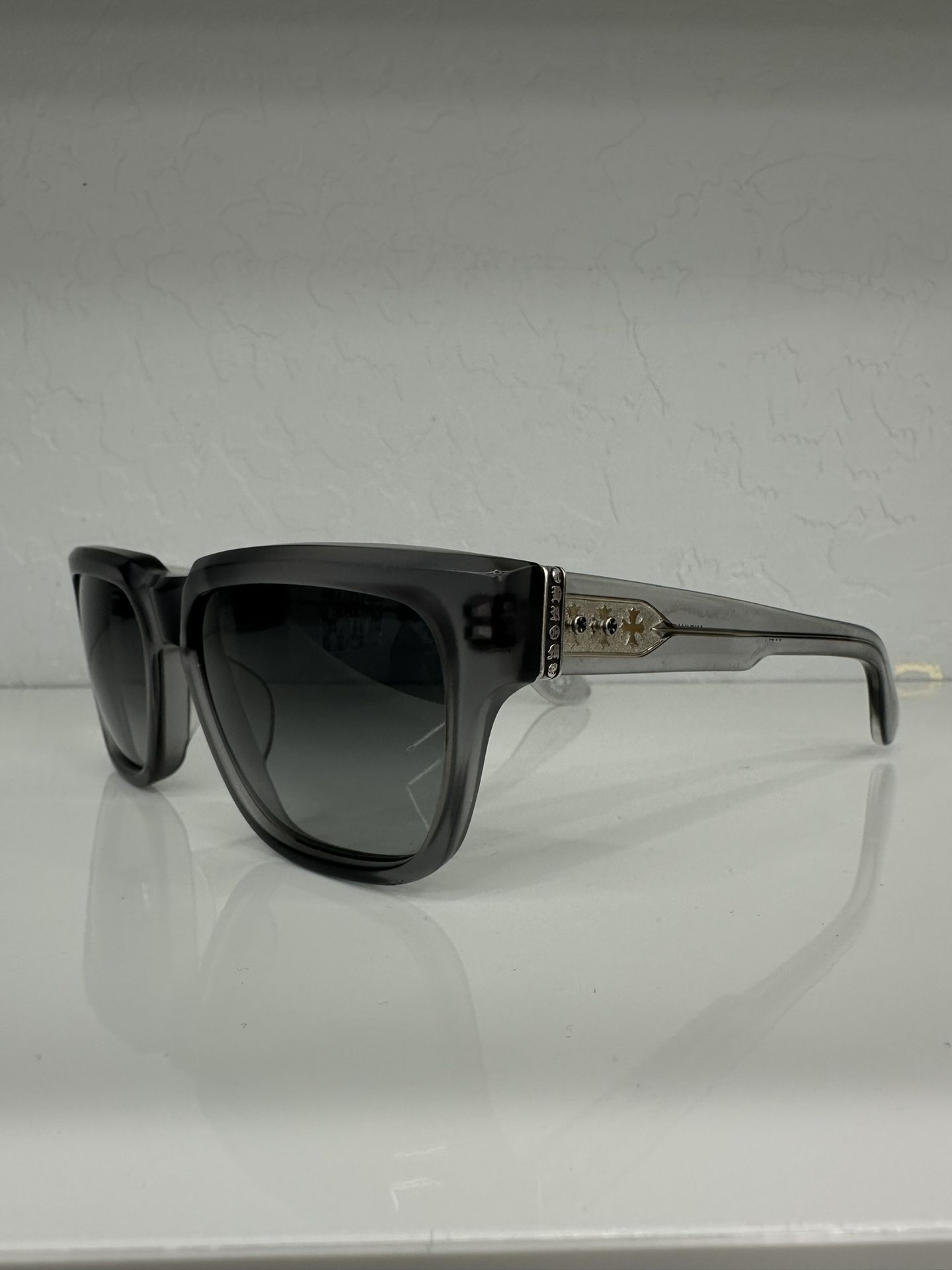 Chrome hearts”Midixathrill 1” Grey Sunglasses