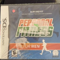 PERSONAL FITNESS FOR MEN (Nintendo DS, 2DS, 3DS) NEW