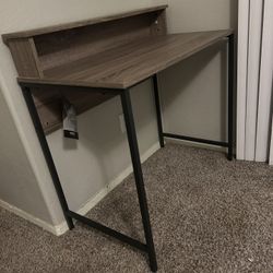 Ashley Furniture Desk w/ Built In Shelf