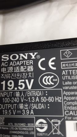 Sony ac adapter