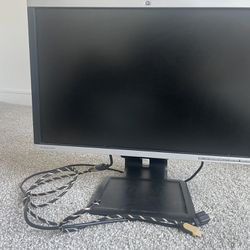 Monitor and Office Desk