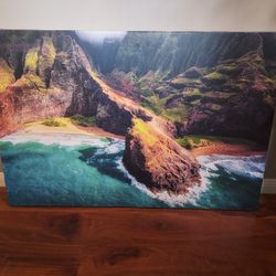 Nā Pali Coast in Kauai, Hawaii Canvas 