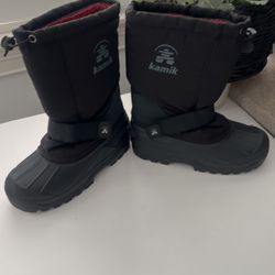 Kamik Wool Insulated Winter Snow Boots Women's 4 Waterproof Adjustable 