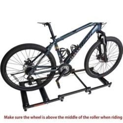 MTB Road Bike Roller Trainer Stand
Foldable Bike Rollers Indoor Folding Trainer for
16-29" with Tools, Black
$1.2inches
20.1inches
Folding Design