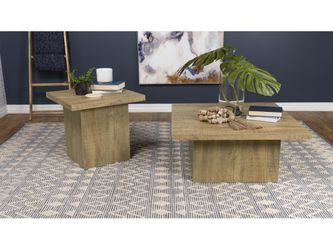 Devar Mango 2-piece Square Coffee and End Table Set