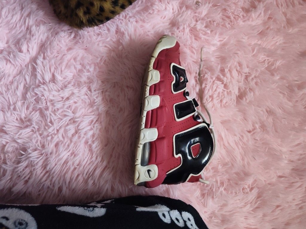 Red Nike Uptempos