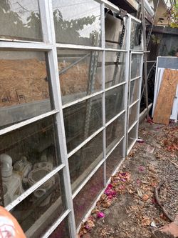 Free Large old metal window