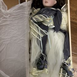 Vanessa Porcelain Doll