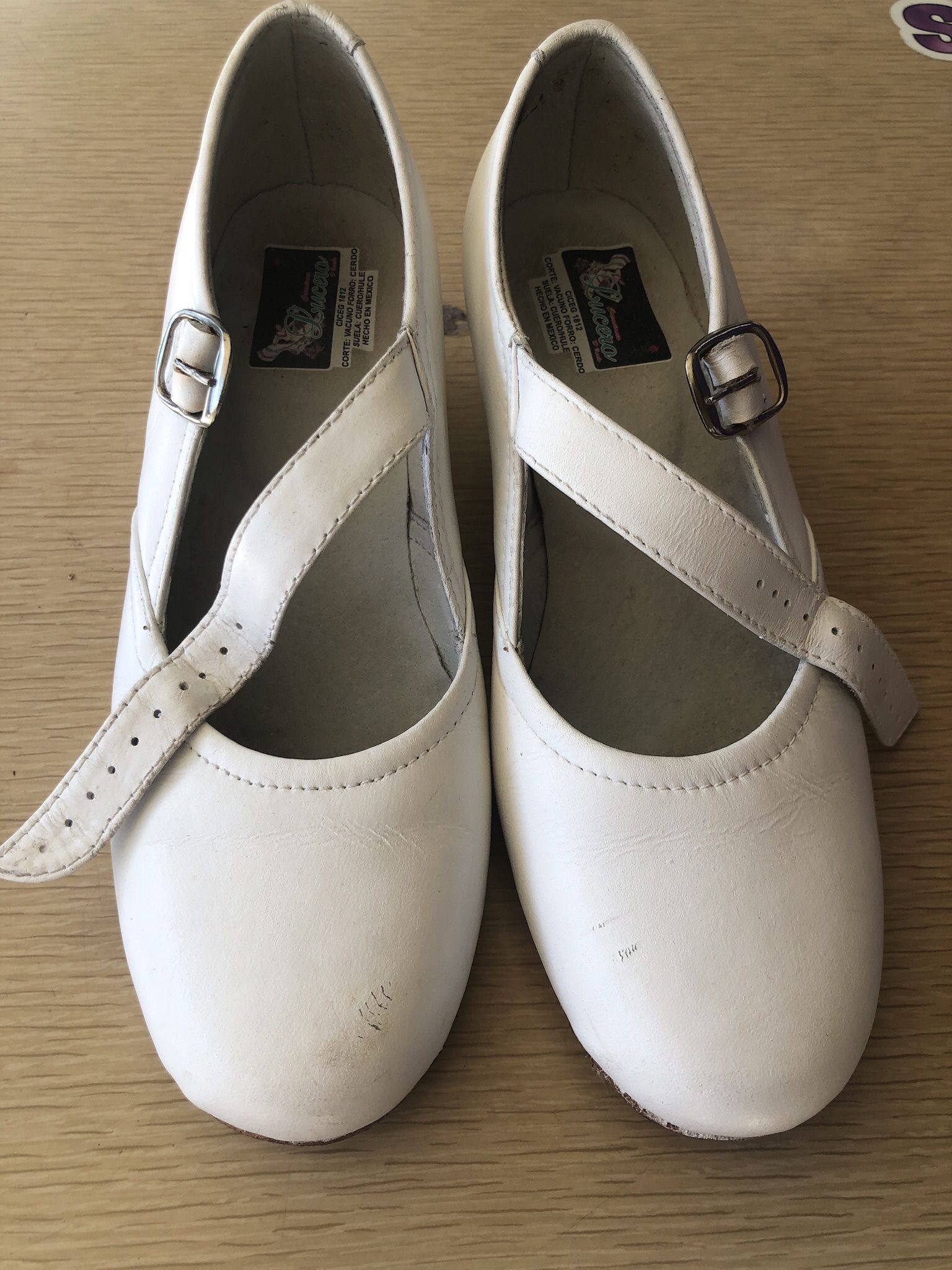 Mexican Folklorico Shoes Size 23