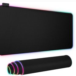 New RGB Gaming Mouse Pad, Extra Large Extended Multilight Lighting Mode LED Mouse Pad,
