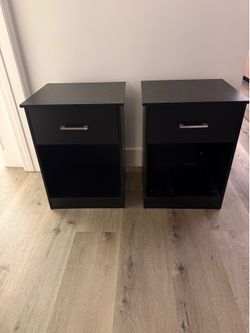 2 Night Stands (Black)