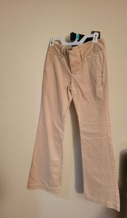 Express Beige Flare Jeans - Soft Neutral
