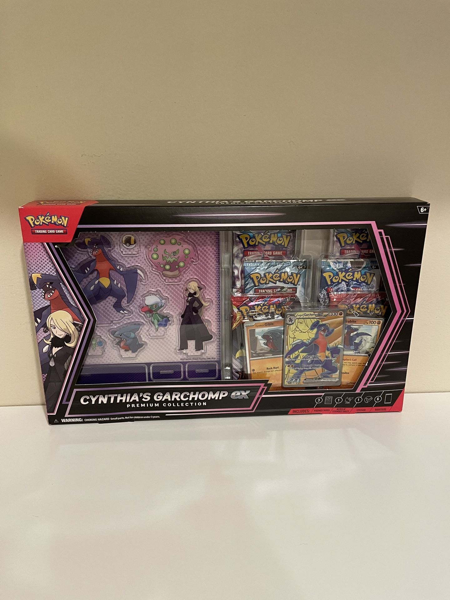 Pokémon TCG Cynthia’s Garchomp Ex Premium Collection