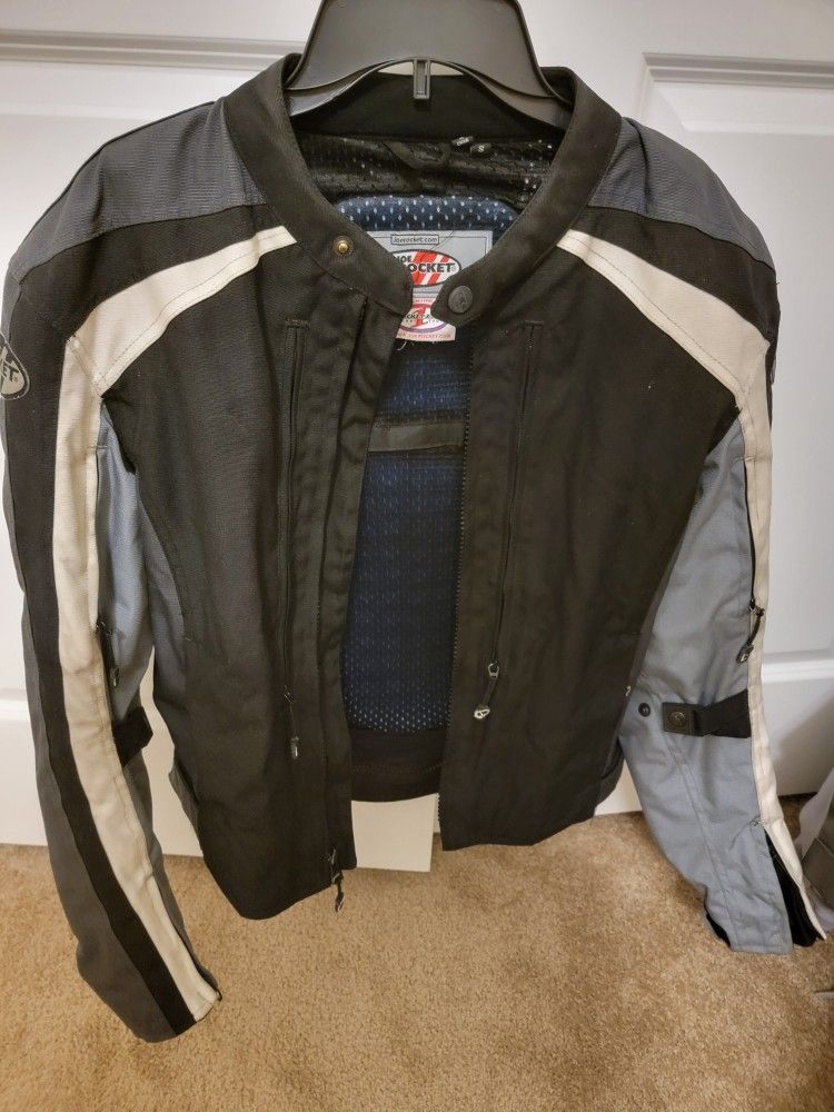 Joe Rocket Motorcycle Jacket Coat Small Medium