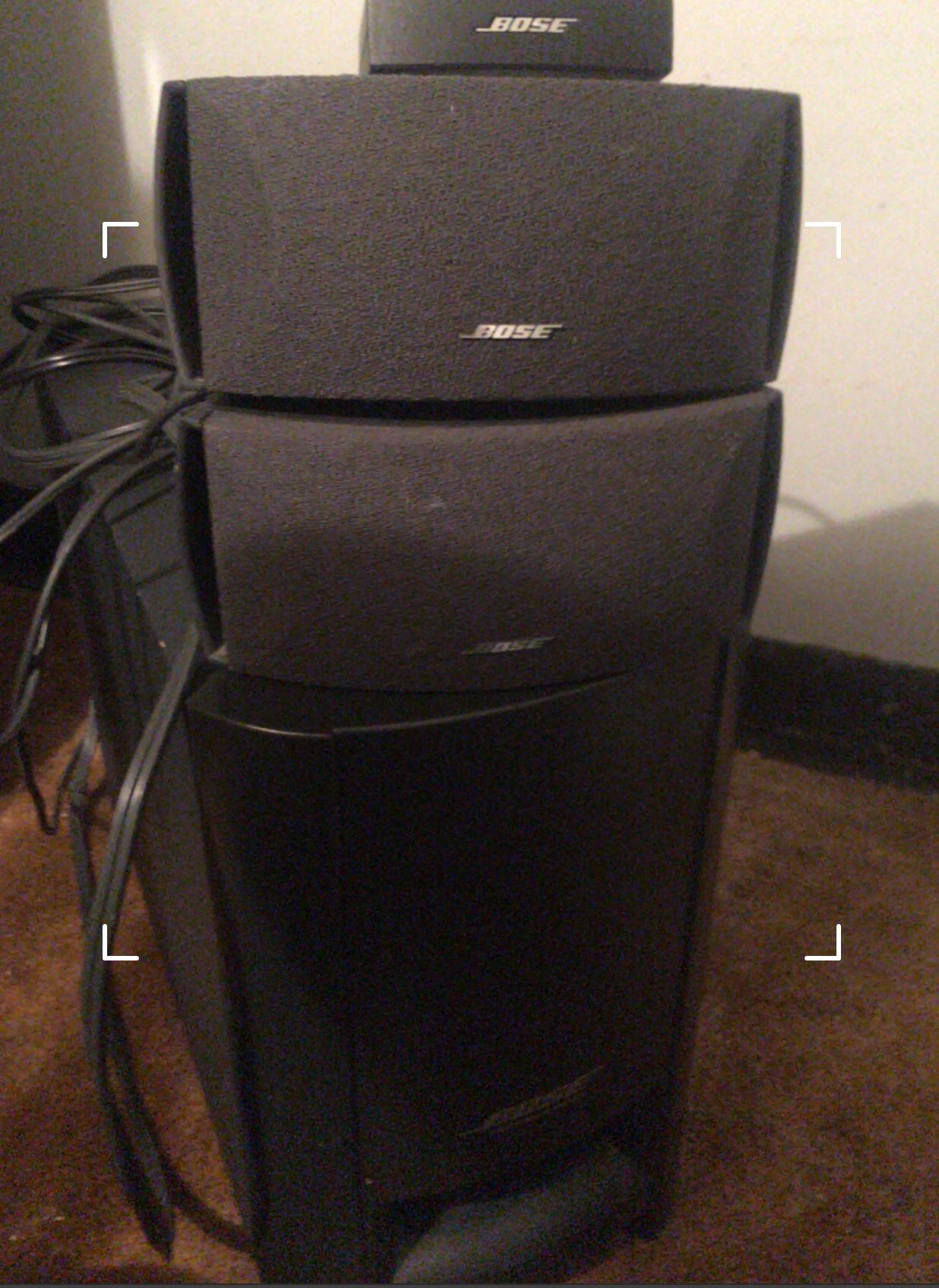Bose sound system loud & clarity