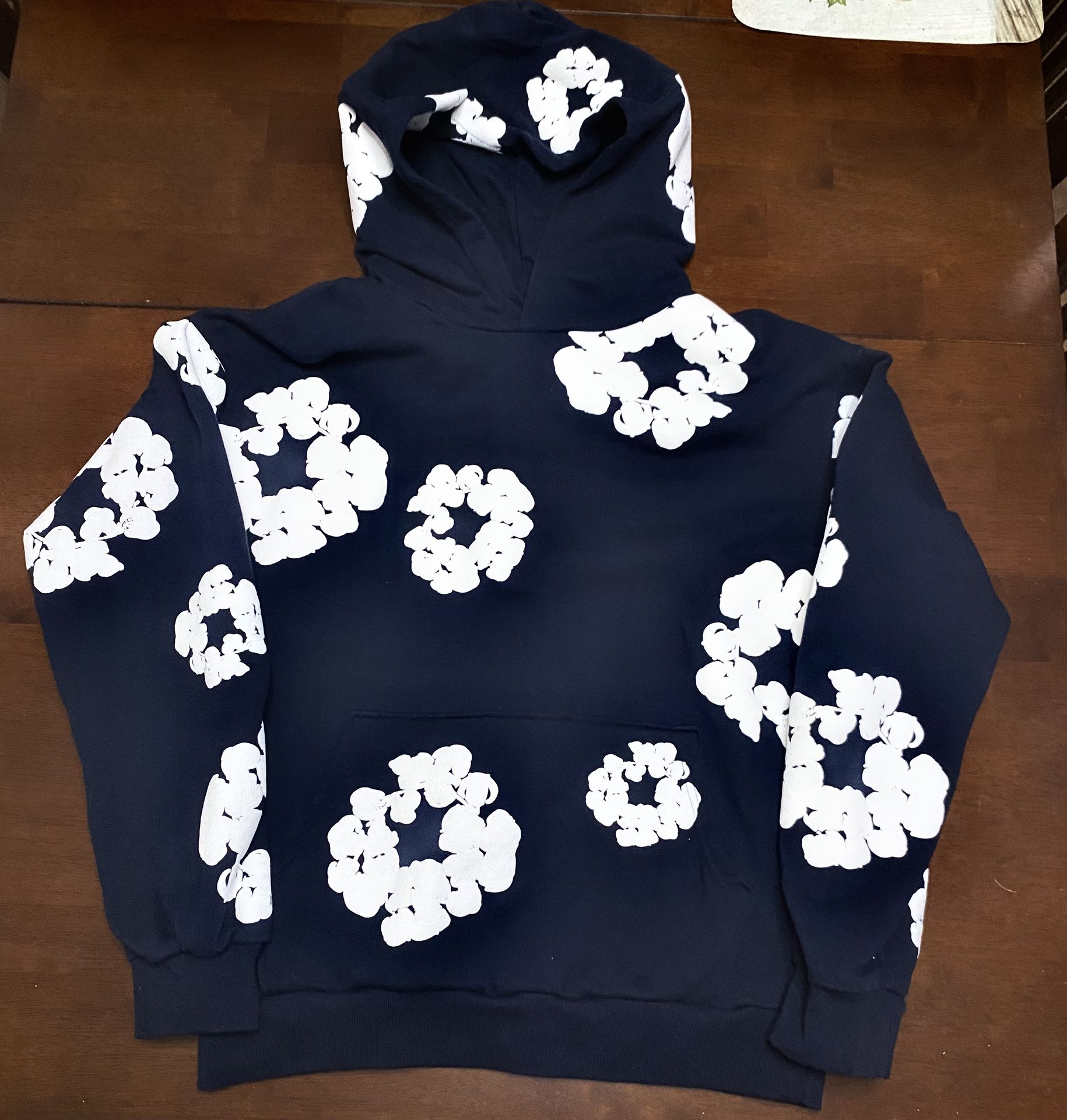 Denim Tears The Cotton Wreath Sweatshirt ‘Navy’
