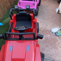 12V Kids Ride On Truck Car w/Parent Remote Control,  Red