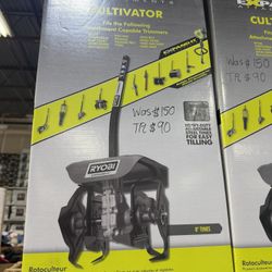 NIB Ryobi Cultivator Attachment 