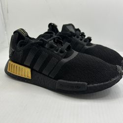 Adidas Black Gold Metallic Sneakers