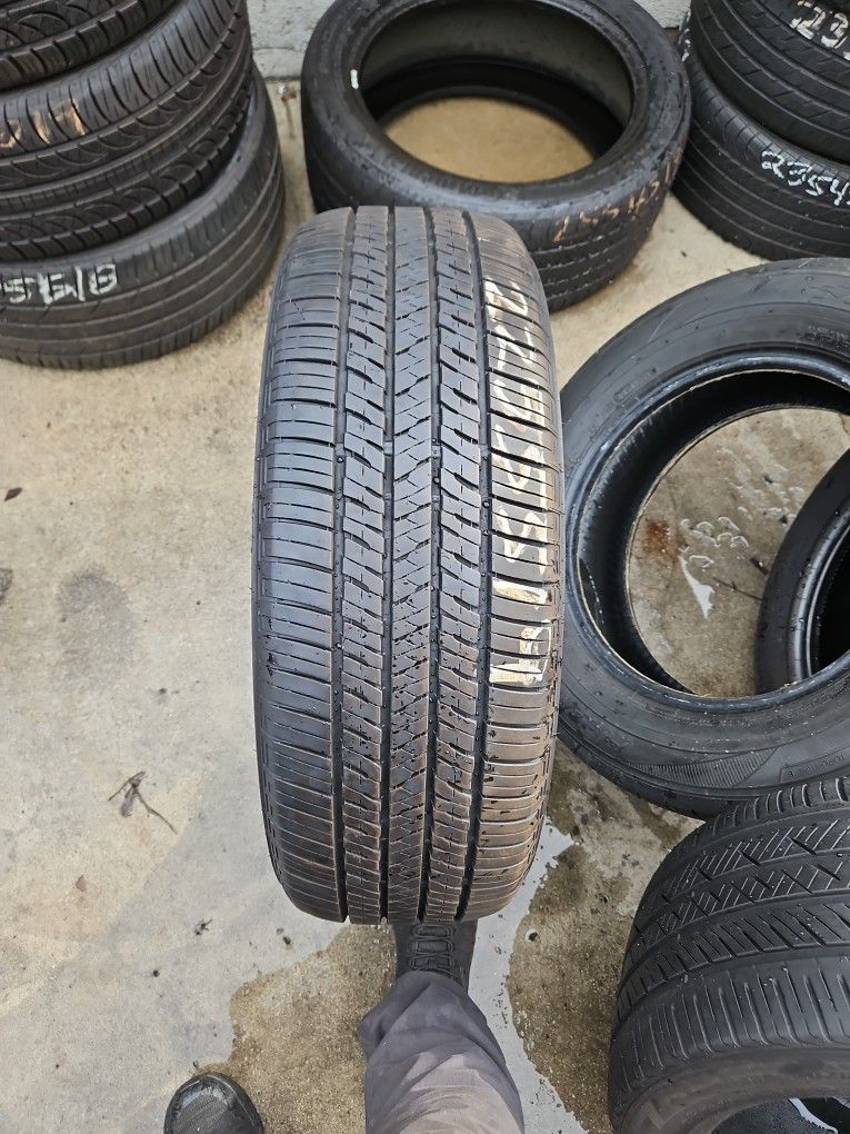One 225/55/19 Bridgestone Ecopia