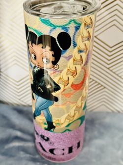 Betty Boop Coach Inspired Tumbler