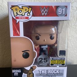 WWE: The Rock #91 (EE Exclusive) Funko Pop! Vinyl Figure