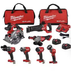 Milwaukee 7 Piece Tool Kit
