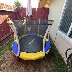Indoor And Outdoor Trampoline 2 To 5 Yr Old