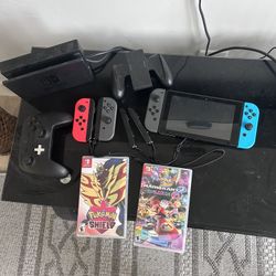 Nintendo Switch Console And Controller