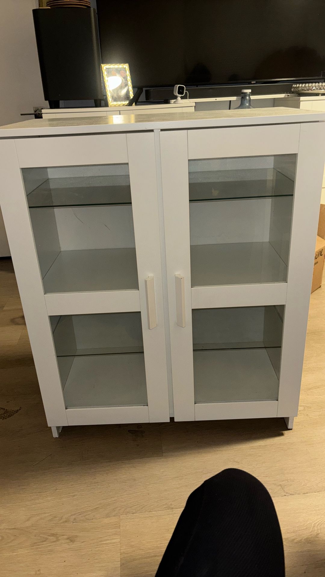 Glass Door Cabinet From IKEA 