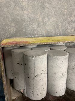 Concrete cylinders