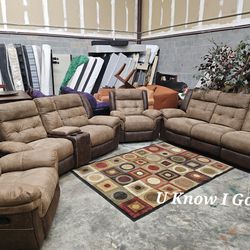 4 Piece Recliner Couch Set 