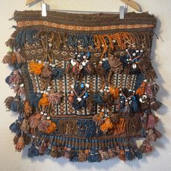 Vintage XL Handwoven Wool Baluch Baluchi Iran Afghanistan Pakistan Nomad Horse Camel Feed Saddlebag Bag
