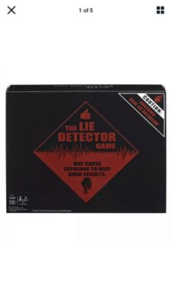 Hasbro Game The Lie Detector Adult Game