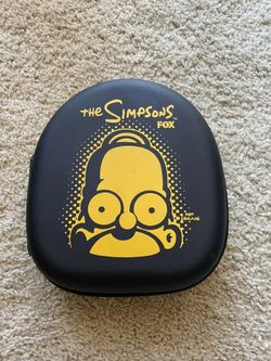 Simpsons Stereo Over Ear Headphones With Carry Case
