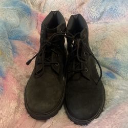 black timberland boots