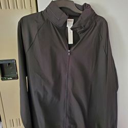 VS Pink Black New Wind Breaker Jacket, LG/XL